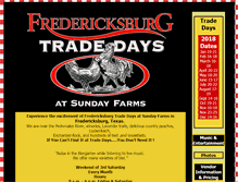 Tablet Screenshot of fbgtradedays.com
